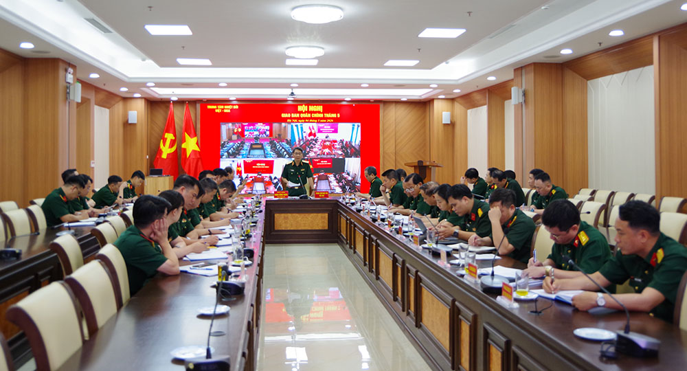 Hội nghị giao ban Quân chính Trung tâm Nhiệt đới Việt - Nga tháng 5 năm 2026
